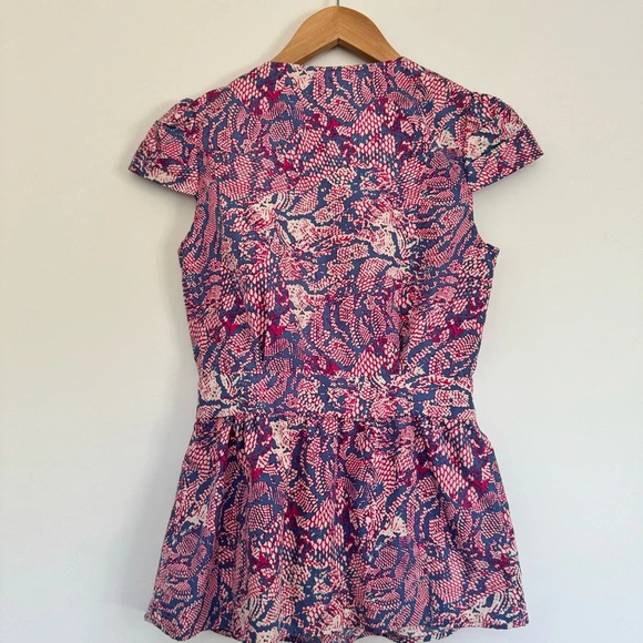 Banana Republic Snake print in pink and blue size: XS - Picture 2 of 5